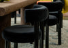 Fat Dining Chair Elle Saco White