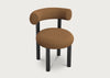 Fat Dining Chair Elle Saco White