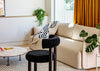 Fat Dining Chair Elle Saco White
