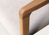 Anais Dining Chair Walnut & Grey
