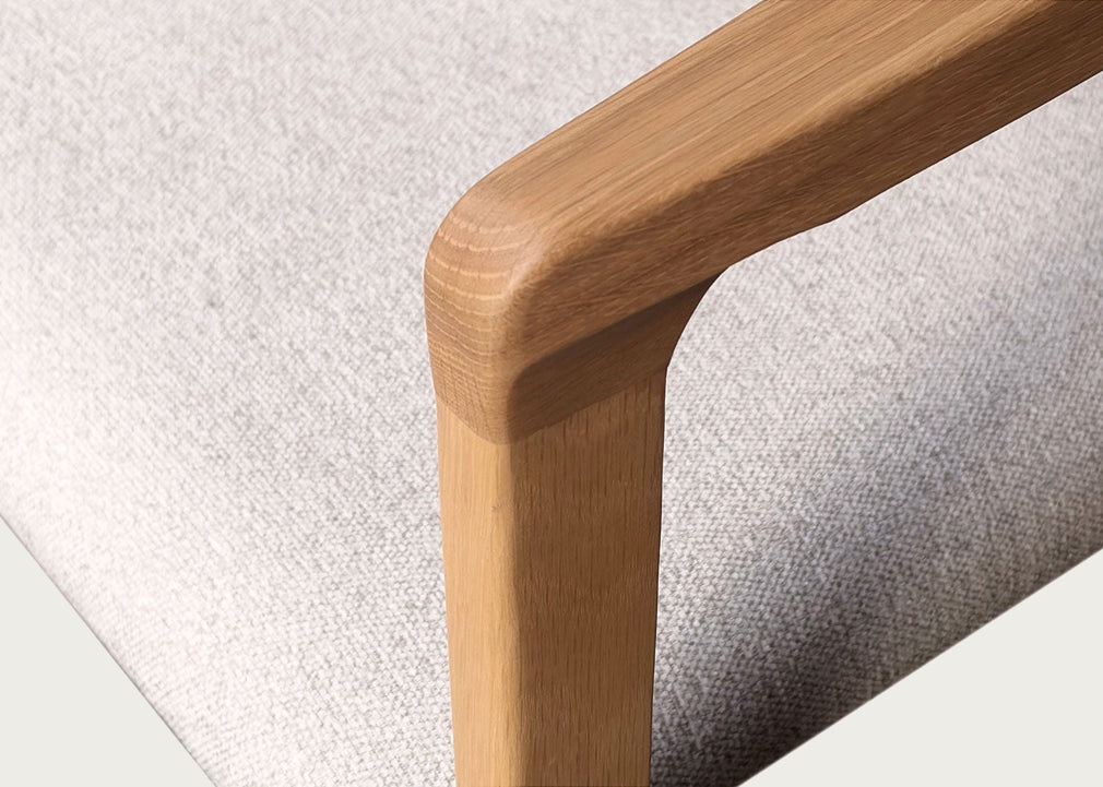 Anais Dining Chair Walnut & Grey