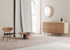 Grid Coffee Table European Walnut