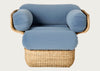 Basket Lounge Chair Dedar Sunday 002