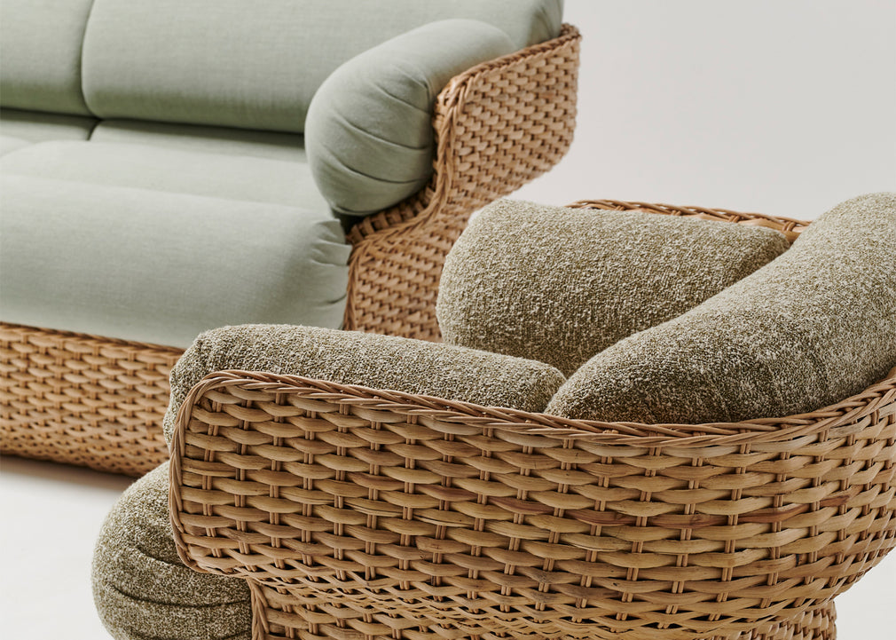 Basket Lounge Chair Dedar Sunday 002