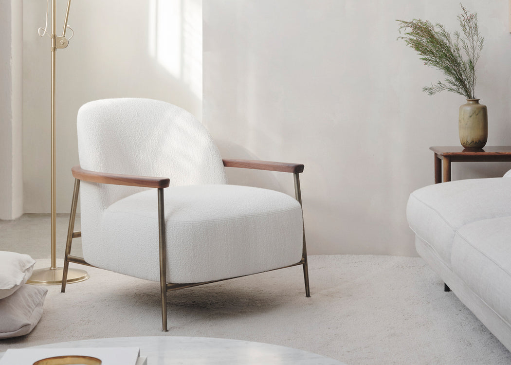 Sejour Lounge Chair Dedar Karakorum 001