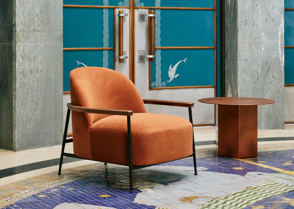 Sejour Lounge Chair Dedar Karakorum 001