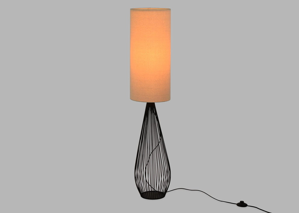 Makiko Floor Lamp Black