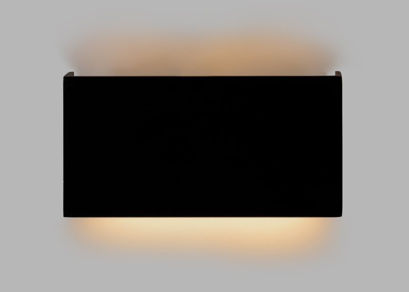 Outdoor/Bathroom LED Wall Light Rectangular White