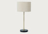 Simple Table Lamp White Marble