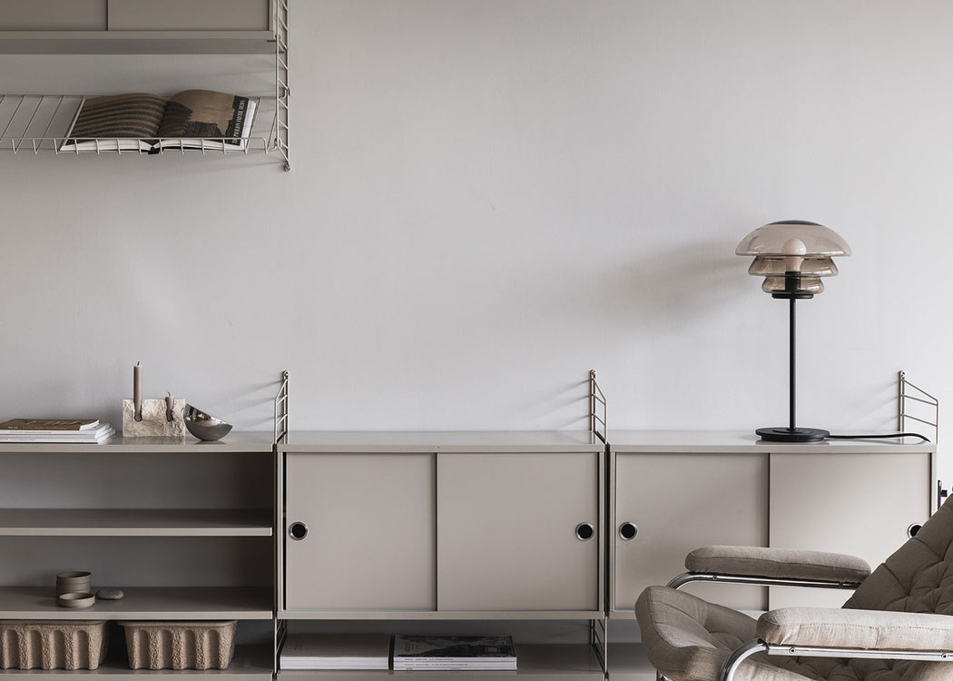 Archive 4006 Table Lamp White & Black
