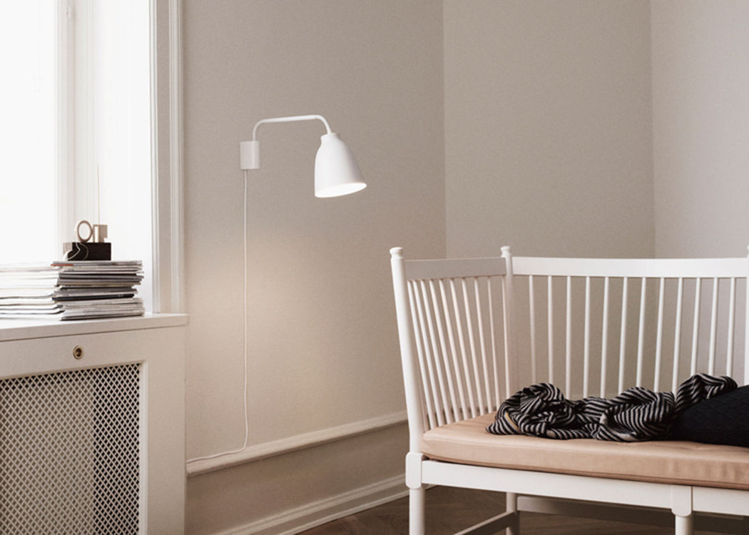 Caravaggio Read Wall Light White