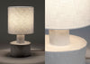 Catherine Table Lamp Unglazed White