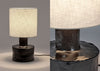Catherine Table Lamp Unglazed White