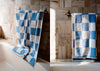 Check Bath Towel Matcha