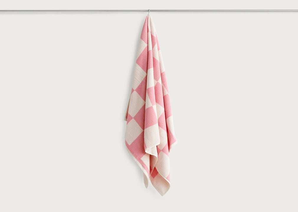 Check Bath Towel Matcha
