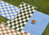 Check Bath Towel Matcha