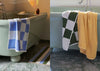 Check Bath Mat Matcha
