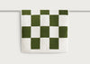 Check Bath Mat Matcha