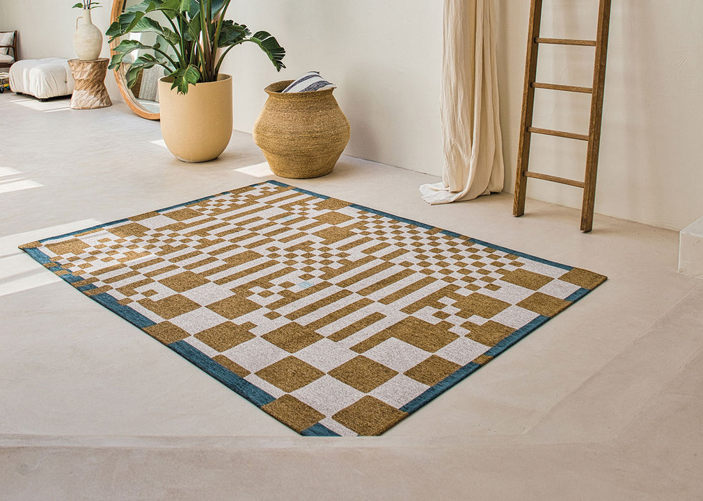 Chess Rug Honey 170cm x 240cm