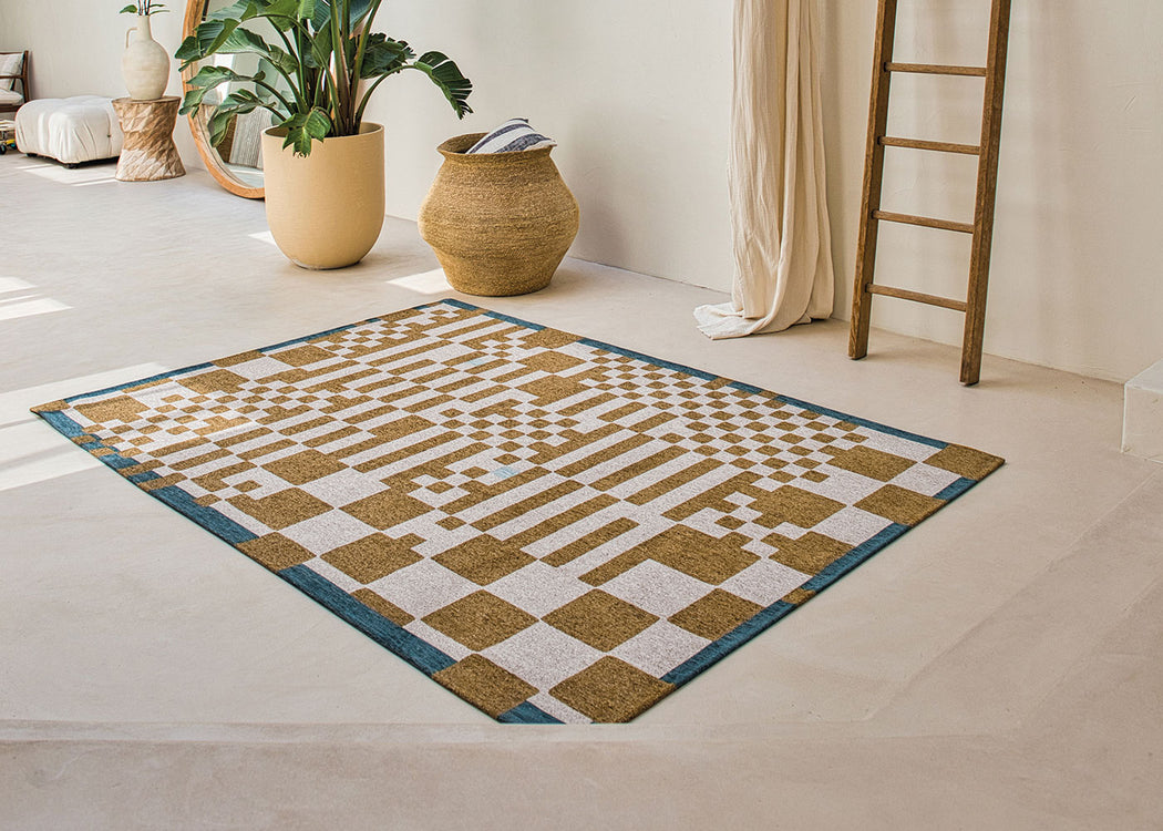 Chess Rug Honey 170cm x 240cm