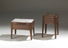 Ziggy Night 1 Bedside Table White Calacatta Gold