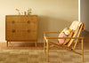 Amira Wide Chest of Drawers Walnut