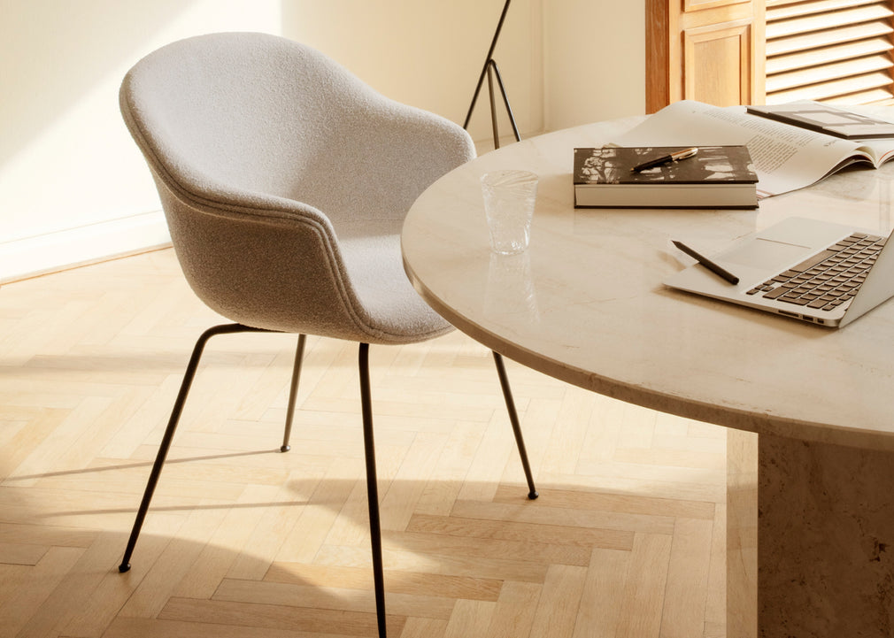 Bat Dining Chair Dedar Around Boucle 23