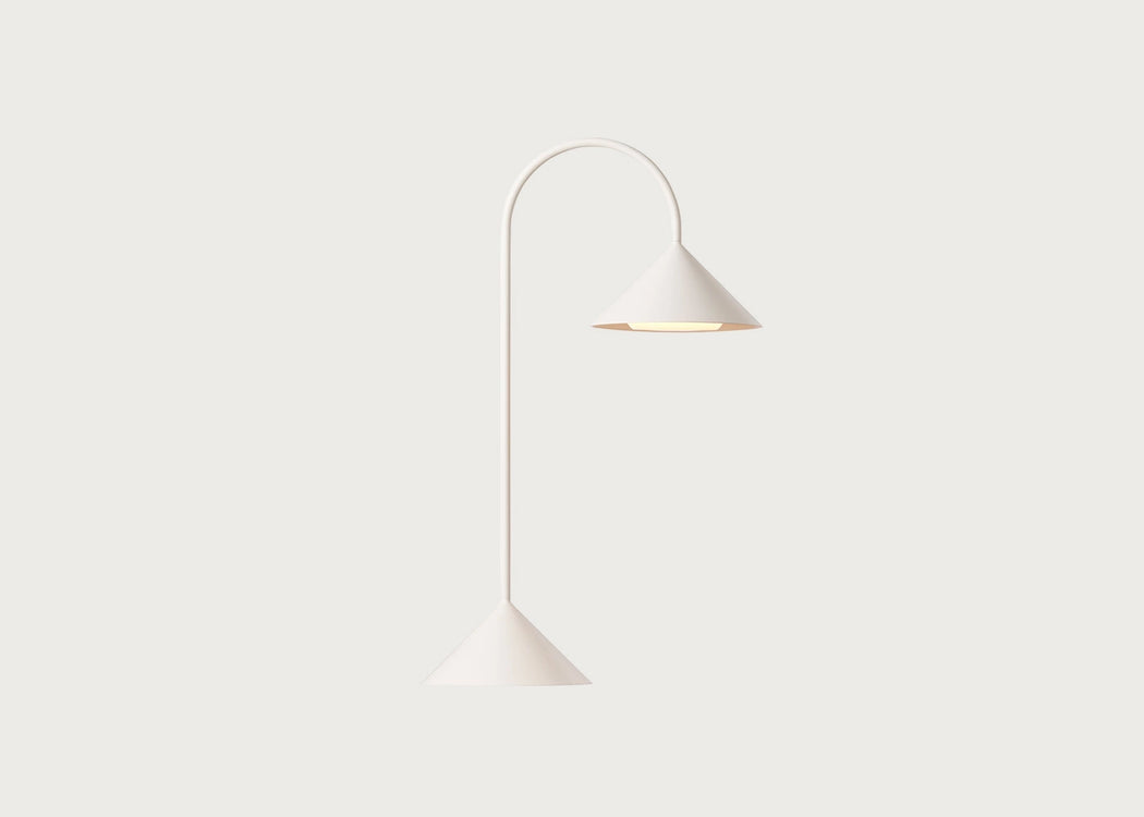 Grasp LED IP44 Portable Table Lamp Medium / Matt Black