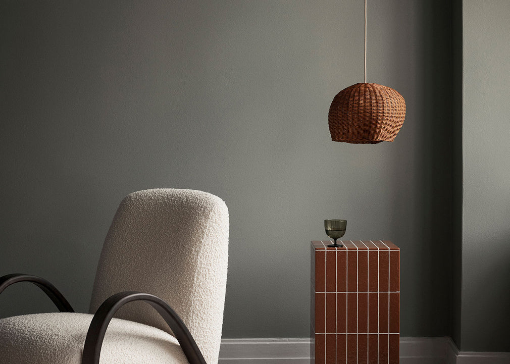 Drape Rattan Lampshade Medium