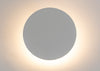 Outdoor/Bathroom LED Wall Light Circle White