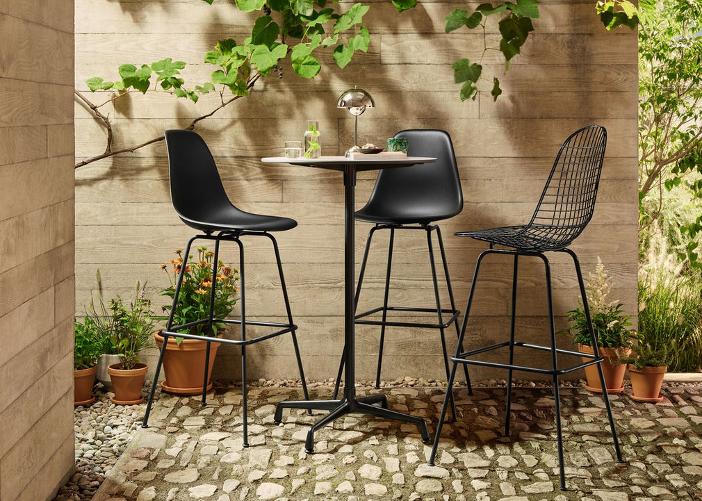 Eames Plastic Stool RE Pebble / Medium