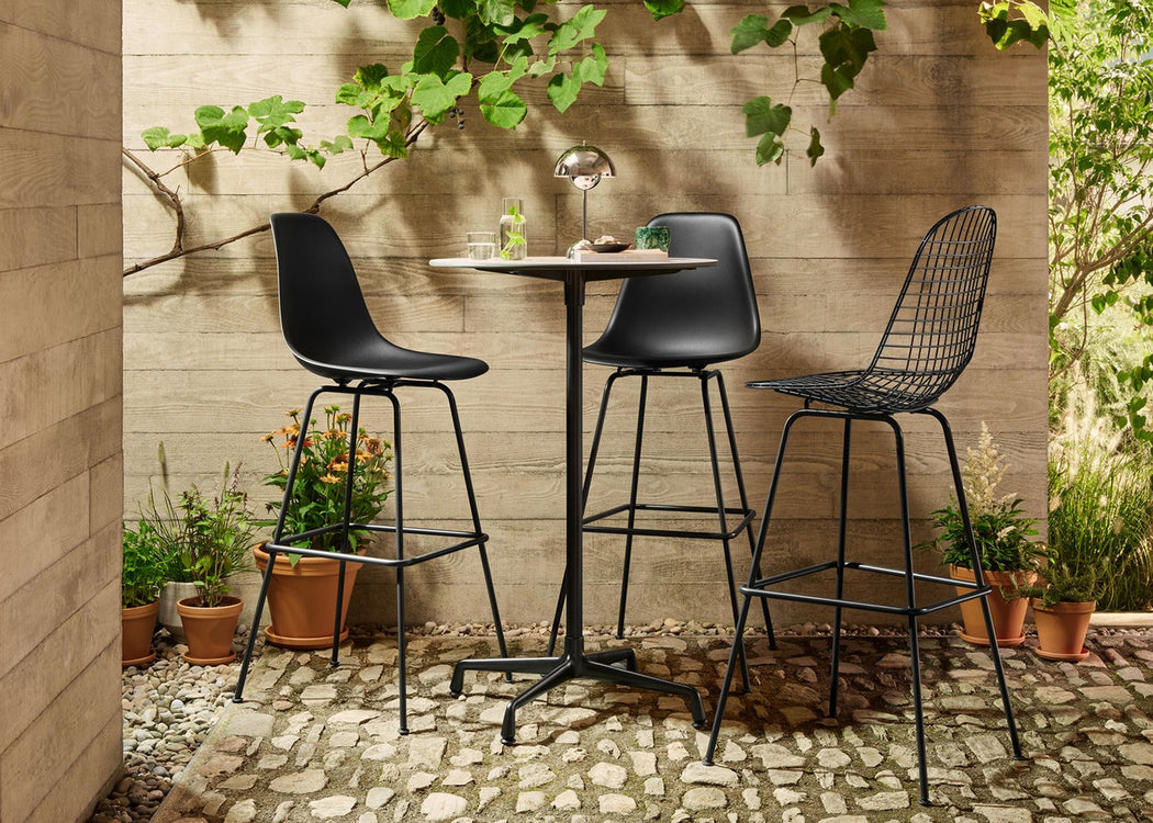 Eames Plastic Stool RE Pebble / Medium