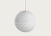 Press LED Sphere Pendant Light Large / Clear
