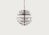 Press LED Sphere Pendant Light Large / Clear