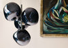 Melt LED Chandelier Light Mini Opal Silver