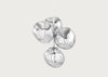 Melt LED Chandelier Light Mini Opal Silver