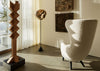 Melt LED Cone Slim Floor Lamp Smoke