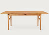 CH327 Dining Table 190 x 95cm / Oiled Oak