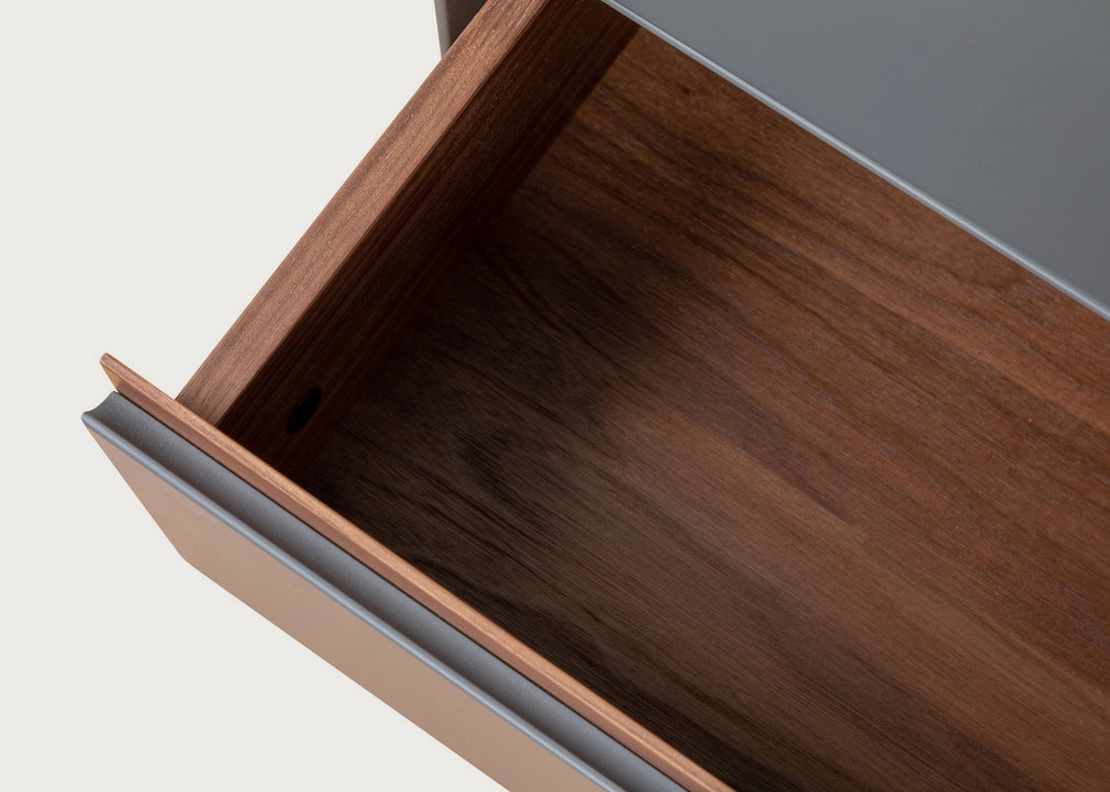 Lars Bedside Table Grey