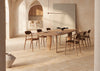 Nila Dining Chair Walnut / Zenith Leather Black 9024
