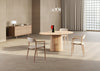 Nila Dining Chair Walnut / Zenith Leather Black 9024