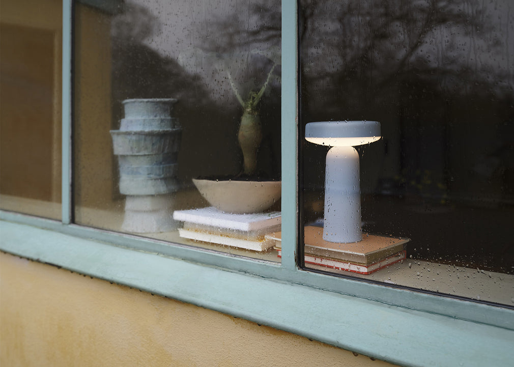 Ease LED Portable Table Lamp Grey