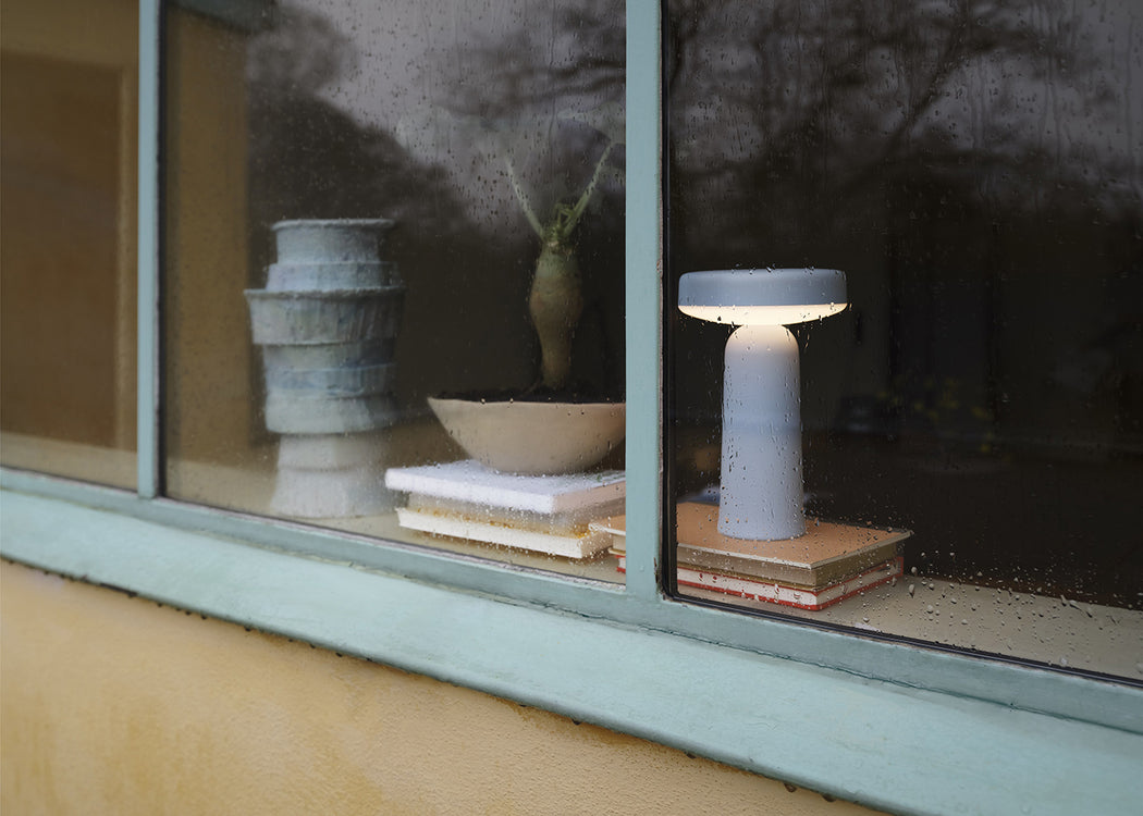 Ease LED Portable Table Lamp Grey