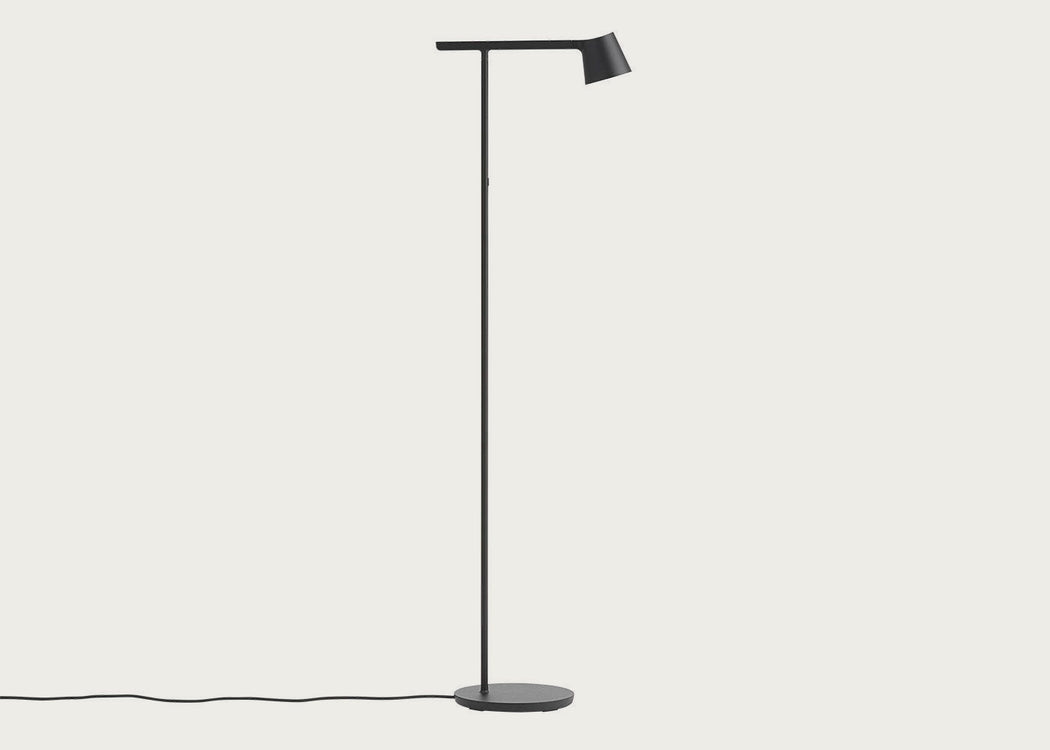 Tip LED Floor Lamp Black