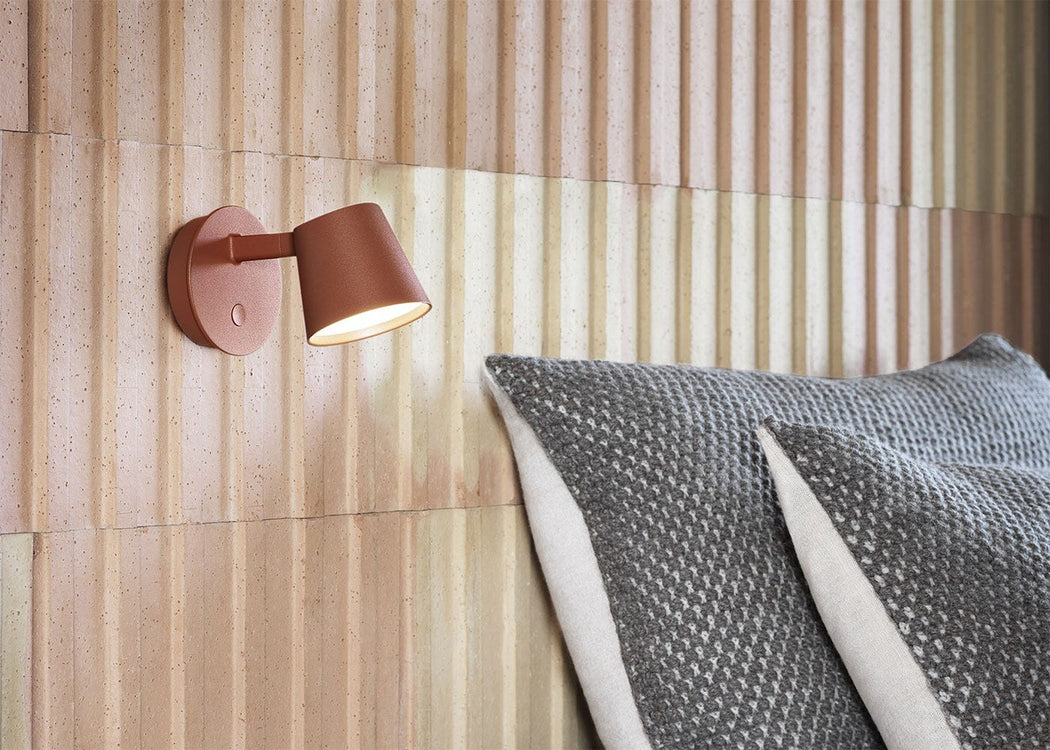 Tip LED Wall Light Copper Brown