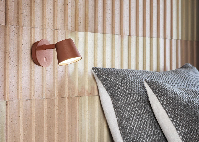 Tip LED Wall Light Copper Brown