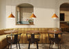 Bower Pendant Light Yellow Ochre / Small