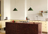 Bower Pendant Light Yellow Ochre / Small