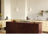 Bower Pendant Light Yellow Ochre / Small