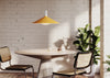 Bower Pendant Light Yellow Ochre / Small